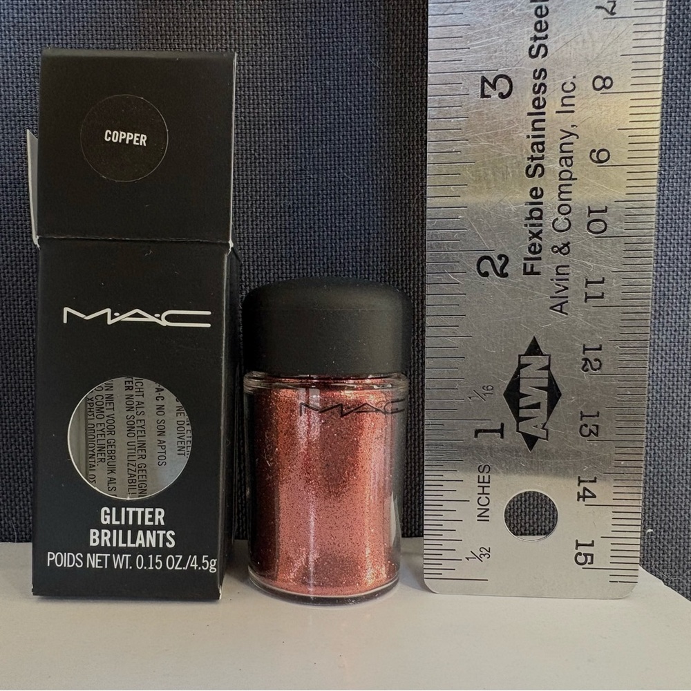 MAC Glitter Brilliant face pigment Copper New